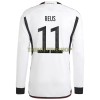 Original Fußballtrikot Deutschland Reus 11 Heimtrikot WM 2022 Langarm Für Herren